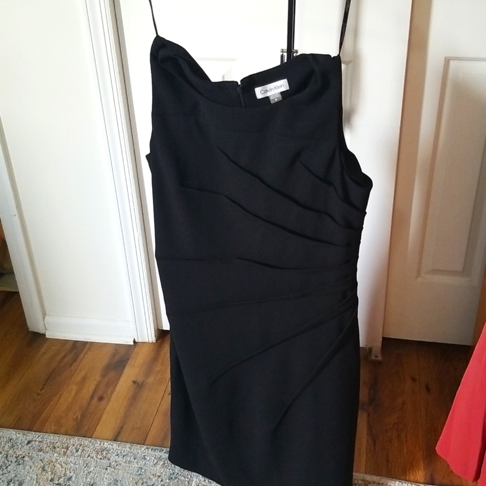 Calvin Klein black cocktail dress, size 10
